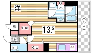 新神戸駅 徒歩4分 2階の物件間取画像